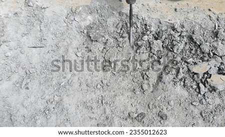 Concrete extraction Construction pictures concrete surface extraction