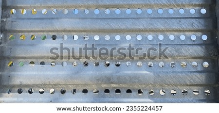 Cable track picture Stainless steel surface Steel surface