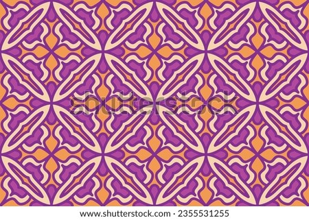 Seamless abstract geometric shape pattern. Seamless vector background pattern