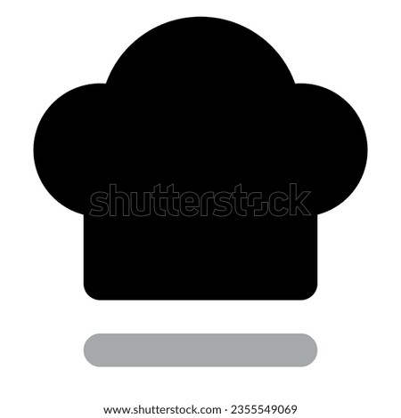 Chef Hat icon , Culinary, Cooking, Chef's Attire, Culinary Arts, Kitchen, Headgear, Kitchenware, Culinary Tools, Chef Accessories, Chef Uniform Royalty-Free Stock Photo #2355549069