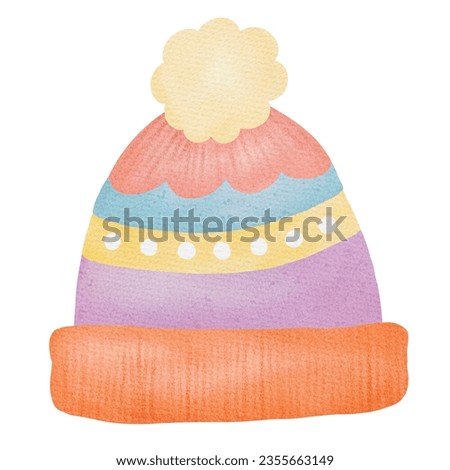 Kawaii colourful hat for Christmas items decorating