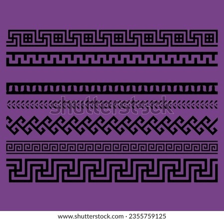 Hand-Drawn Abstract Floral Vector all-over multi-colored geometric seamless pattern traditional tribal style texture border ornament design with a solid background color shirt fabric print element.