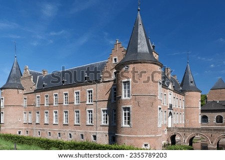 Alden Biesen castle in Limburg, Belgium Royalty-Free Stock Photo #2355789203
