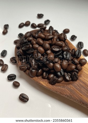 Medium to Dark, Coffee Beans.