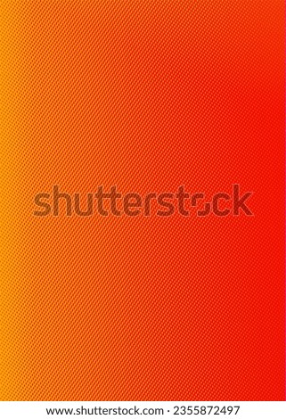 Red, orange gradient vertical background banner with copy space for text or image, suitable for online Ads, Posters, Banners, social media, covers, events and various design works