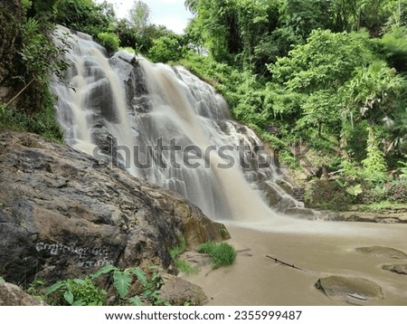 The most beautiful waterfall in Keng Tung.
