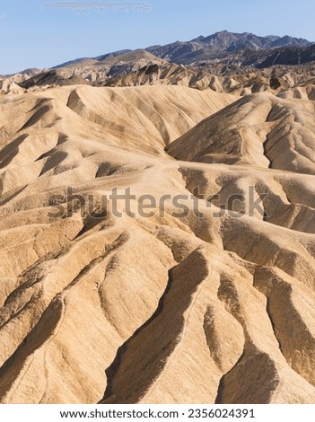The unqiue textures and patterns in Death Valley National Park