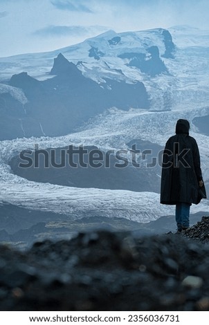 pictures of Iceland ice and volcano