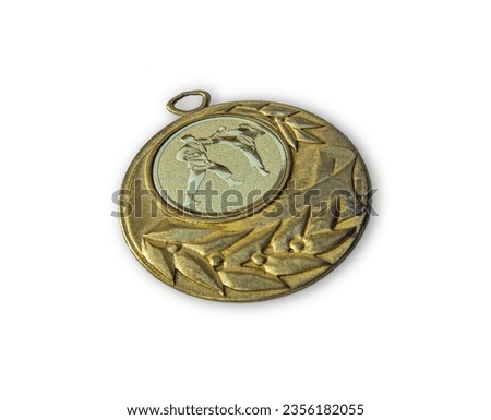 award medal for achievements in sports