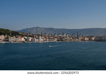 Spalato, a Croatian city on the Dalmatian coast, is famous for its beaches and Diocletian's Palace, a fortified complex built in the 4th century.