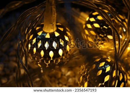 kreativ picture, golden light, christmas