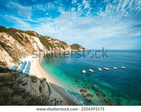 a great view on beauties of elba island Royalty-Free Stock Photo #2356593171