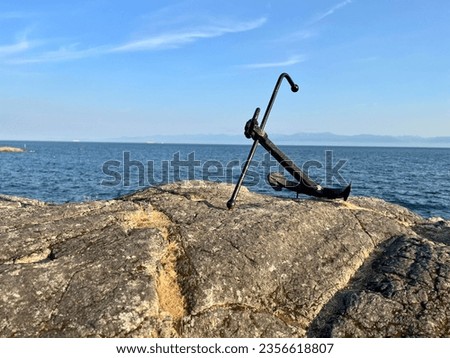 Anchor at Saxe Point Park, Esquimalt, BC, Canada  Royalty-Free Stock Photo #2356618807