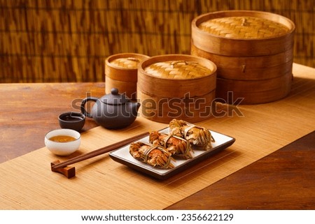 China, Mid-Autumn Festival special steamed hairy crabs Royalty-Free Stock Photo #2356622129