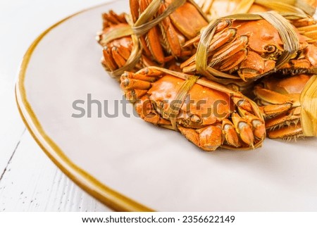 China, Mid-Autumn Festival special steamed hairy crabs