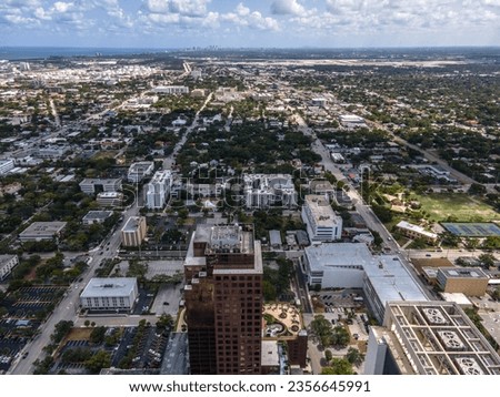 Aerial drone photo above Fort Lauderdale