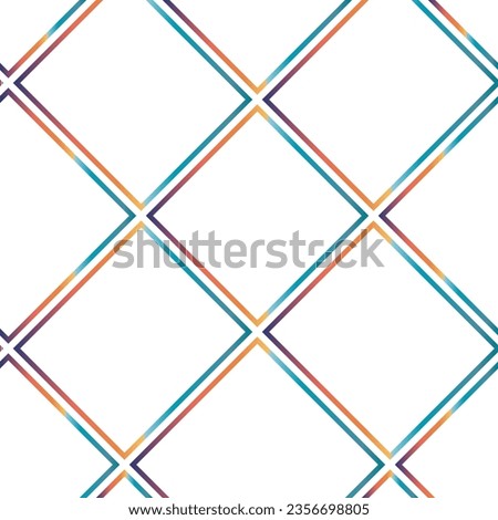 Luxury gradient geometric seamless pattern with different-sized rectangles for background, design, wallpaper, flyers, templates, covers