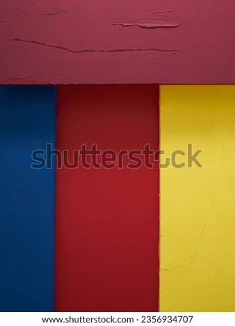 Abstract background consisting of multi-colored plates.