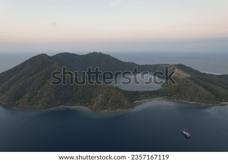 Satonda Island, west Nusa Tenggara, a Island With Ancient Lake 