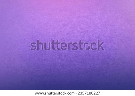 Plain purple or violet two tone color gradation with soft pink paint on environmental friendly cardboard box paper texture background with space minimal style Royalty-Free Stock Photo #2357180227