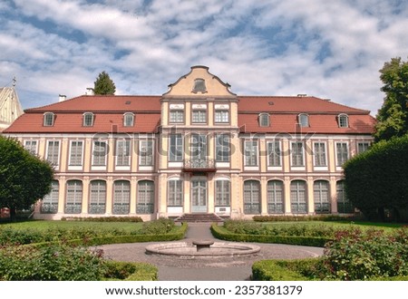 Abbots' Palace in Gdańsk Oliwa Royalty-Free Stock Photo #2357381379