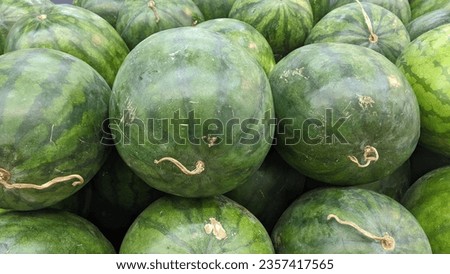 Creative lay out background  made of close up picture of watermelon