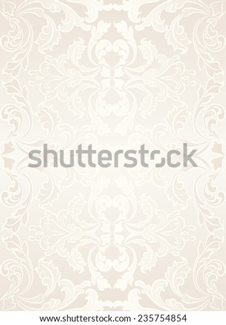 decorative background with floral abstract ornaments