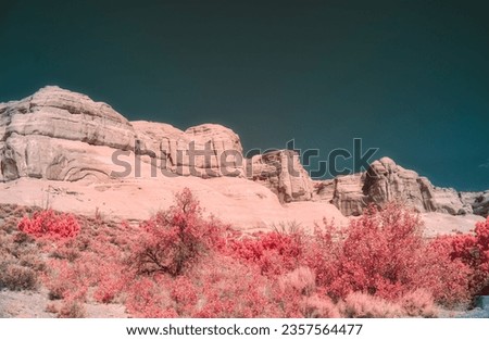 Full Spectrum Infrared photography taken at Moab National Park