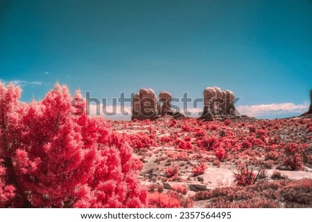 Full Spectrum Infrared photography taken at Moab National Park