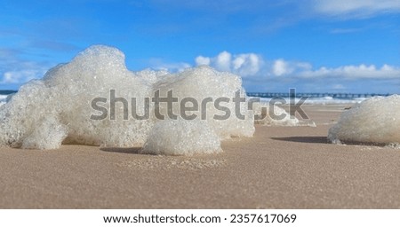 Sea Foam at Brighton Beach, Australia 