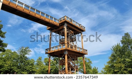 Eagle Tower in Peninsula State Park, Door County Wisconsin,USA