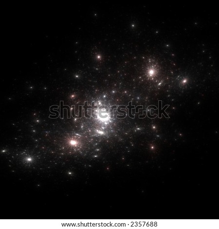 Fantasy starfield background (nebula)