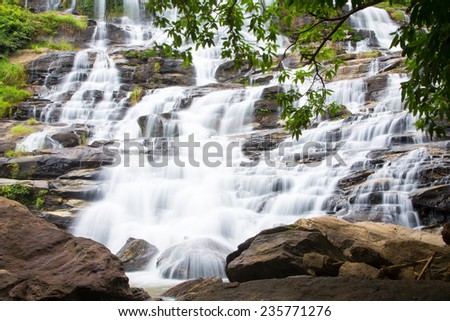 Mae Kamin Waterfall in Thailand