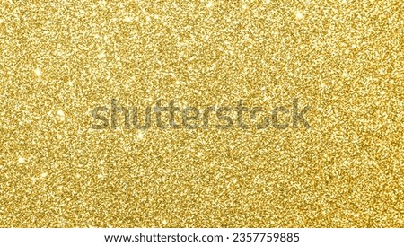 Gold silver shiny glitter christmas texture background.
Gradation golden  light  happy new year background.
Selective focus.
top view.