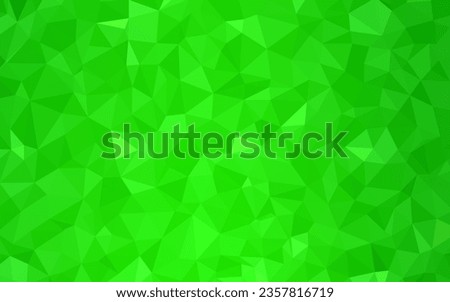 Dark BLUE vector polygonal template. Modern abstract illustration with triangles. New template for your brand book.