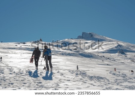 Different views of the Sierra Nevada, Granada Royalty-Free Stock Photo #2357856655
