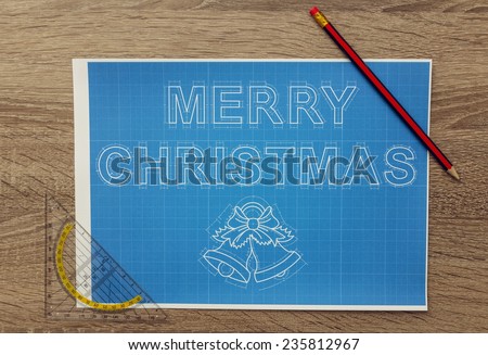 Merry Christmas Blueprint