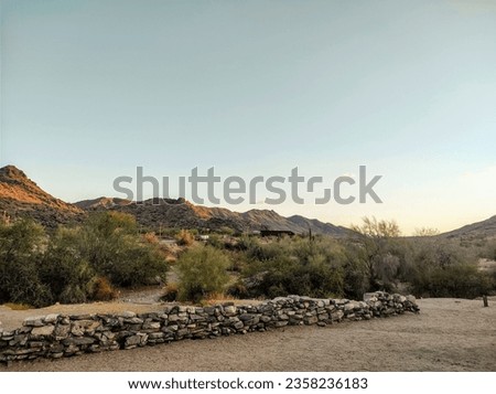 Photography of the desert landscape and mountains