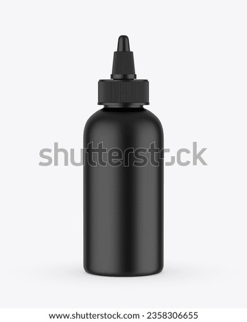 Blank nozzle dropper screw cap bottle mockup, 3d illustration.	
 Royalty-Free Stock Photo #2358306655