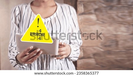 Error 404. Page not found. Internet