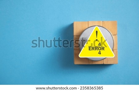 Error 404. Page not found. Internet