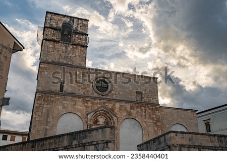 The church was built in the XIII century. In 1902 it was declared a national monument. During the Second World War the war events caused enormous damage.