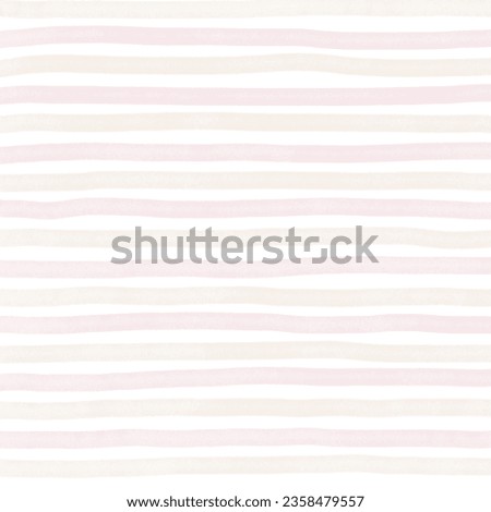 Pink Beige Stripe Hand Drawn Background