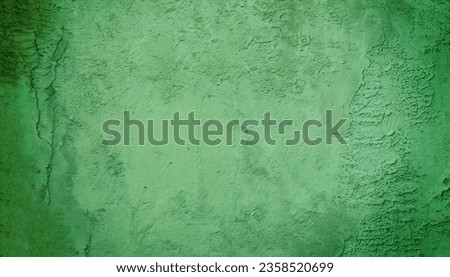Old green cement texture background design