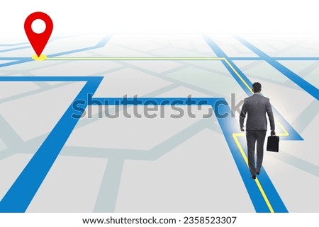 Concept of navigation in the city