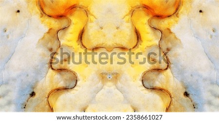 the yellow river,  abstract symmetrical photograph of the deserts of Africa from the air, conceptual photo, diffuser filter,