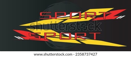 racing car sticker vector picture