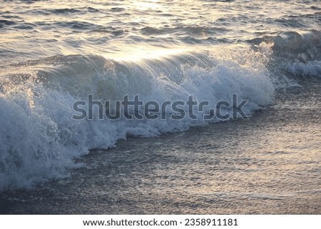 Waves of the Gulf off Florida