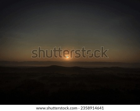 sunrise at Bo Sib Song (Well No. 12) , Phayao Royalty-Free Stock Photo #2358914641