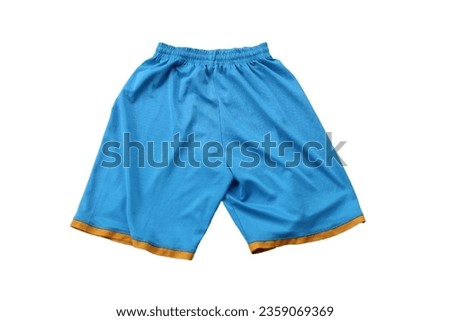 men's shorts isolated white background